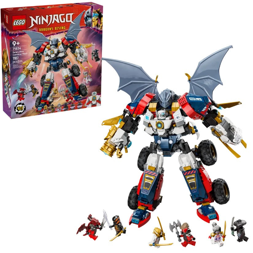 LEGO NINJAGO Zane’s Ultra Combiner Mech – 71834