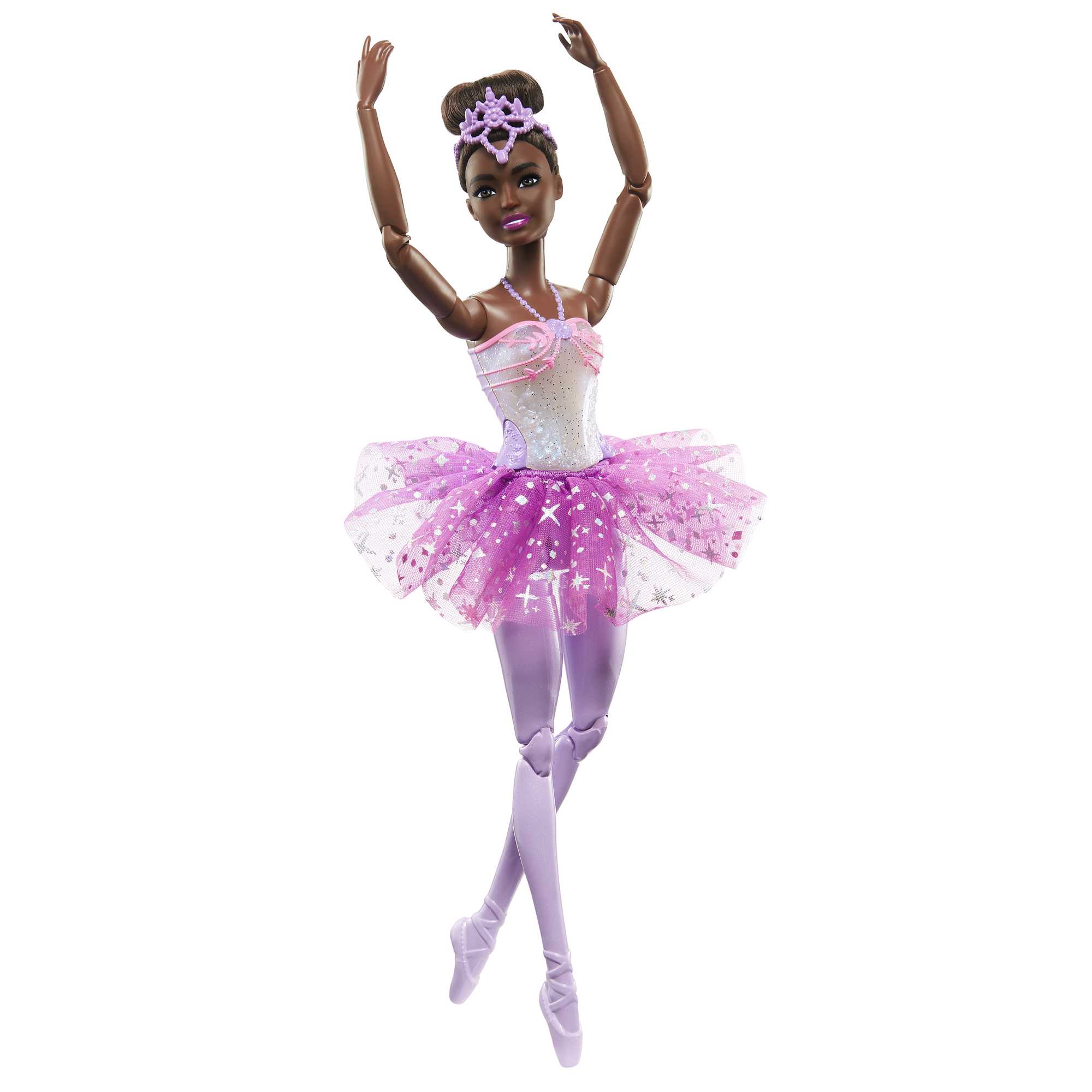 Barbie Doll | Magical Ballerina Doll | Black Hair | Light-Up Feature